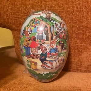 German Paper Mache Easter Egg